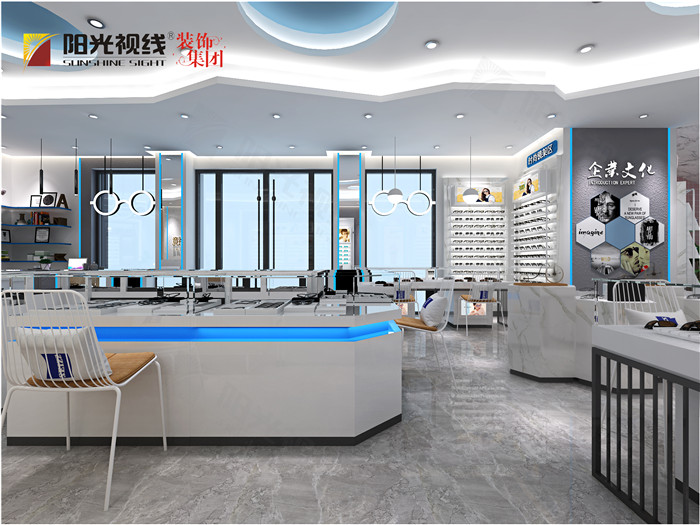 山西书兰眼镜店装修设计图