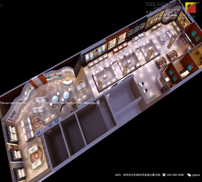 眼镜店效果图,眼镜店装修效果图,专业眼镜店装修效果图