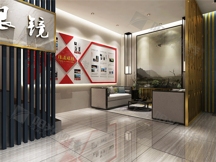眼镜店装修设计案例——阳光视线
