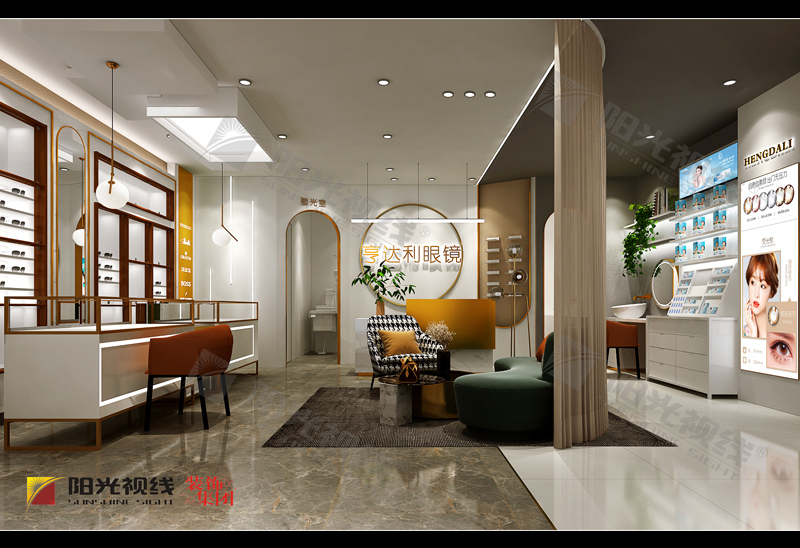 烤漆材质的眼镜展柜 烤漆材质的眼镜展柜