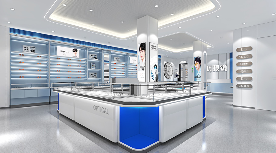 光明眼镜店装修效果图