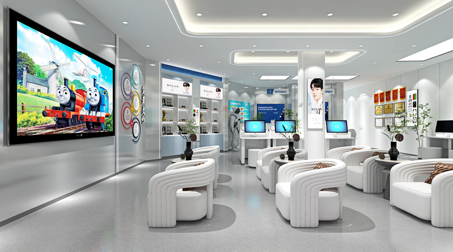 光明眼镜店装修效果图