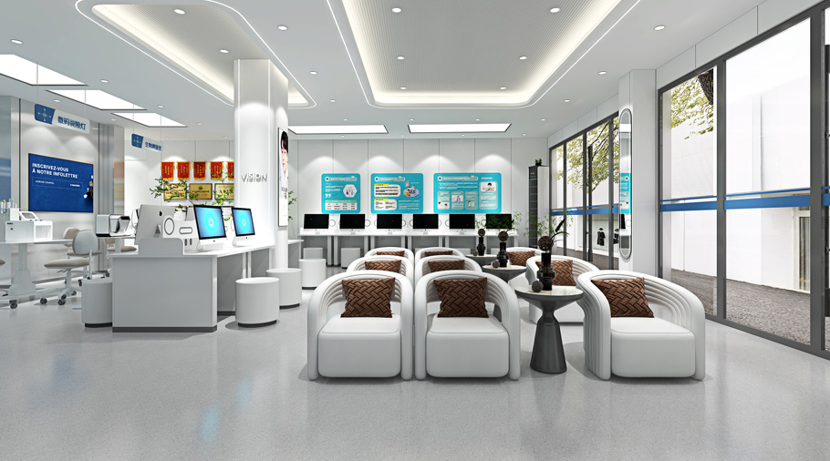 光明眼镜店装修效果图